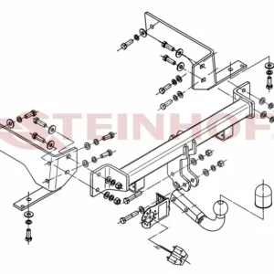 Tilhengerfeste Chevrolet Captiva (2006-2013) – fastmontert | Steinhof