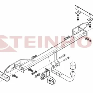 Tilhengerfeste Chevrolet Orlando (2011-) – fastmontert | Steinhof