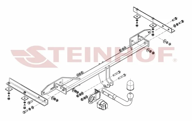 Tilhengerfeste Chevrolet Orlando (2011-) – fastmontert | Steinhof