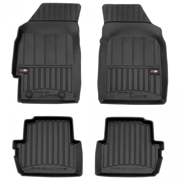 Gulvmatter Chevrolet Spark III (2005-) – 3D Premium med sidekant | Frogum
