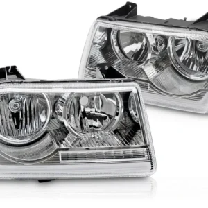 Frontlykter Chrysler 300 (2005–2008) Tube Light Krom - LPCH50