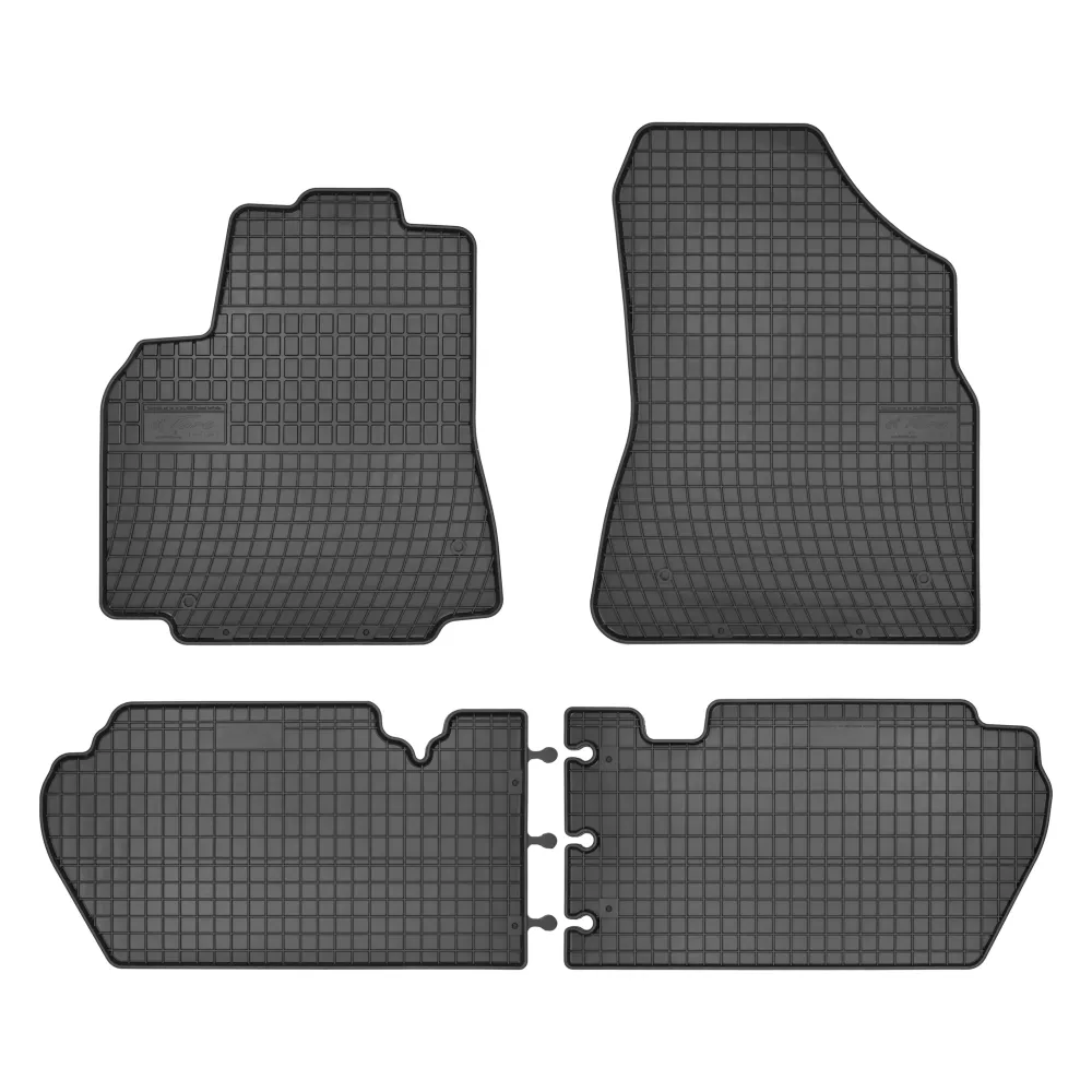 Gulvmatter Citroen Berlingo III Multispace (2008-2018) – med sidekant på 1 cm | Frogum