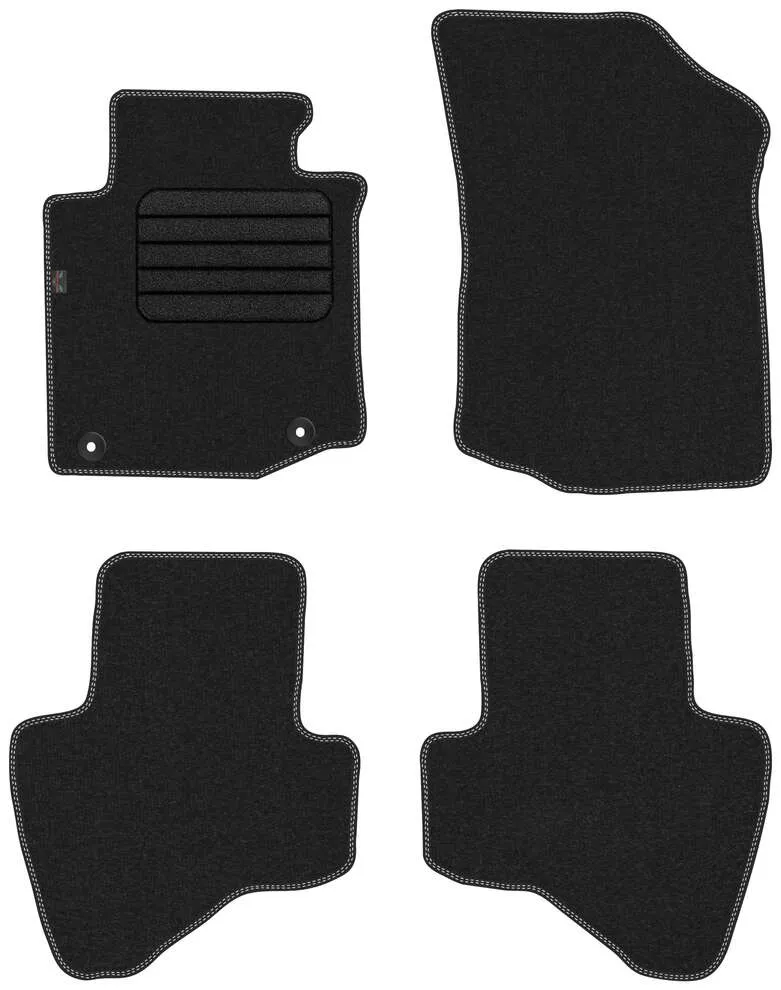Stoffmatter Citroen C1 I (2009-2014) – Premium Stoff - Textil
