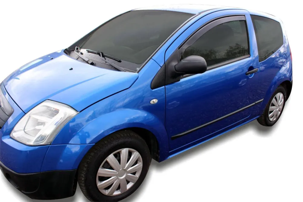 Vindavviser Citroen C2 3-dørs (2003-2009) – PMMA Plexi | Heko