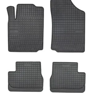 Gulvmatter Citroen C2 / C3 I (2003-2009) – med sidekant på 1 cm | Frogum
