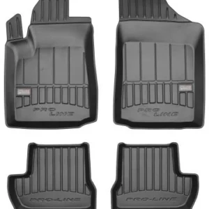 Gulvmatter Citroen C2 (2003-2009) – 3D Premium med sidekant | Frogum