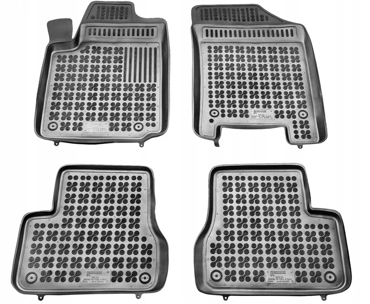 Gulvmatter Citroen C3 I (2002-2009) – med høykant | Rezaw-Plast