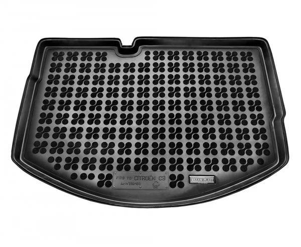 Bagasjeromsmatte Citroen C3 II (2009-2016) – TPE - Gummi | Rezaw-Plast