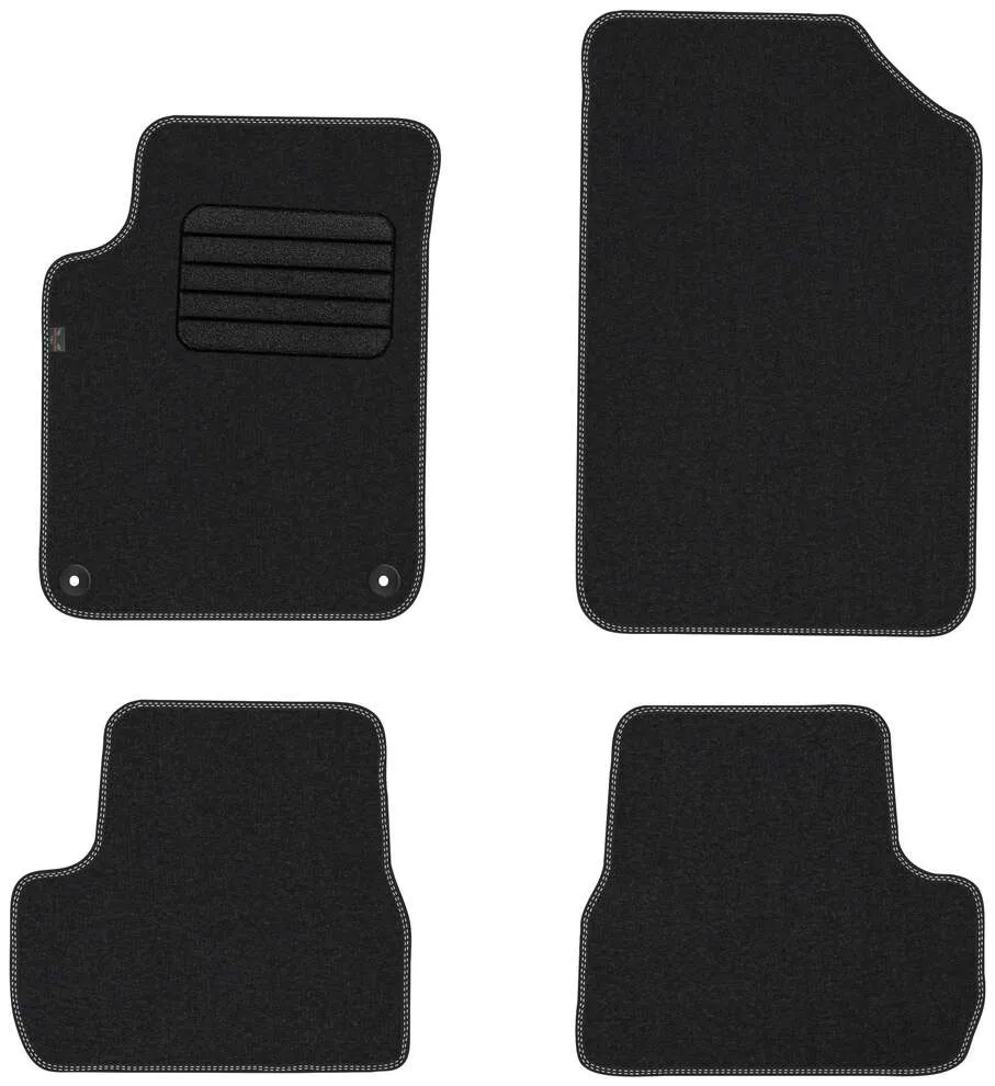 Stoffmatter Citroen C3 II (2009-2016) – Premium Stoff - Textil