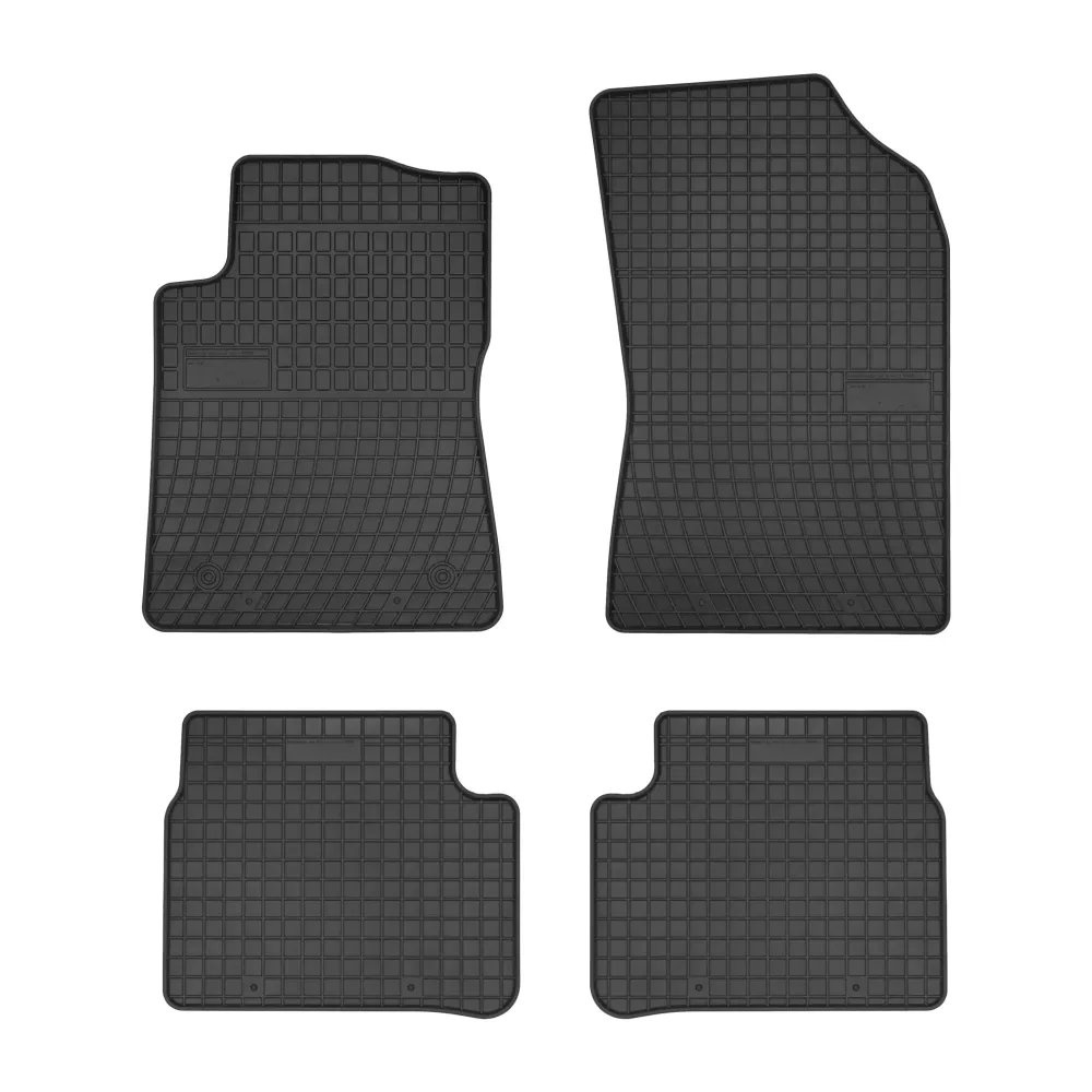 Gulvmatter Citroen C3 III / C3 IV (2016-2024) – med sidekant på 1 cm | Frogum