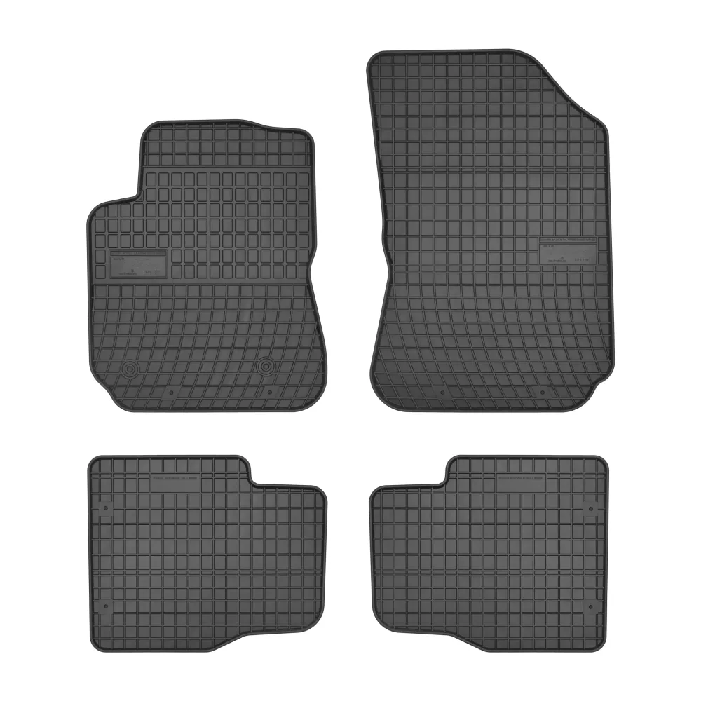 Gulvmatter Citroen C4 Cactus (2014-2020) – med sidekant på 1 cm | Frogum