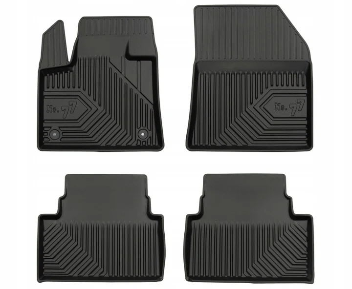 Gulvmatter Citroen C5 Aircross I (2017-2025) – 3D Premium med sidekant | Frogum