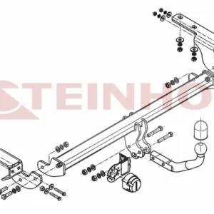 Tilhengerfeste Citroen DS4 (2011-) – fastmontert | Steinhof