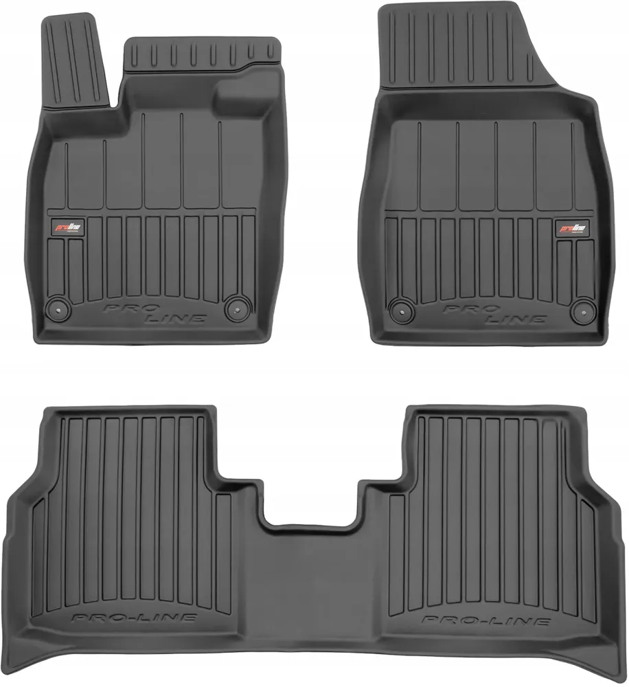 Gulvmatter Cupra Tavascan (2023-) – 3D Premium med sidekant | Frogum