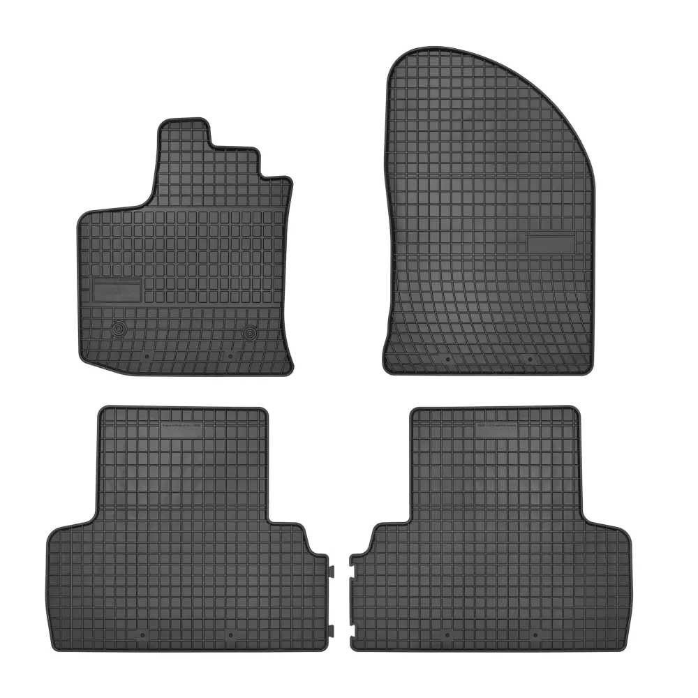 Gulvmatter Dacia Lodgy (2012-) – med sidekant på 1 cm | Frogum