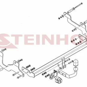 Tilhengerfeste Dacia Lodgy (2012-) – fastmontert | Steinhof