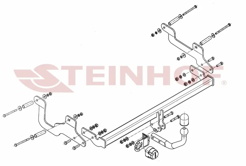 Tilhengerfeste Dacia Lodgy (2012-) – fastmontert | Steinhof