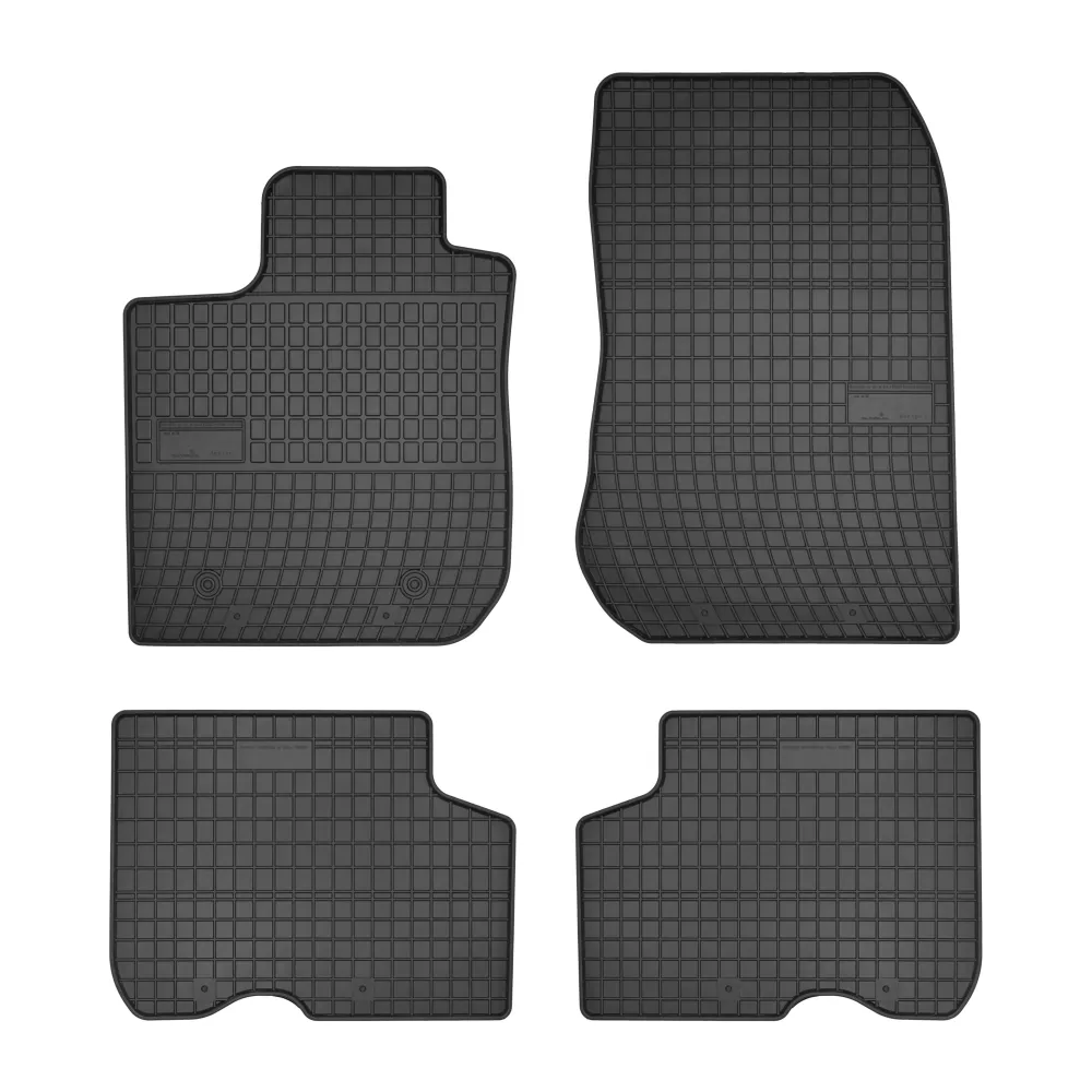 Gulvmatter Dacia Logan II (2014-) – med sidekant på 1 cm | Frogum