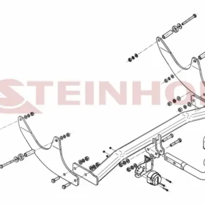 Tilhengerfeste Dacia Logan MCV (2017-) – fastmontert | Steinhof