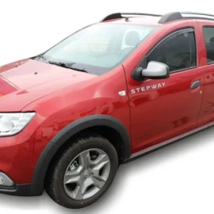 Vindavviser Dacia LOGAN II 4/5-dørs 2013→STV / MCV sett 2 stk. – PMMA Plexi | Heko