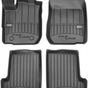 Gulvmatter Dacia Logan II MCV (2014-) – 3D Premium med sidekant | Frogum