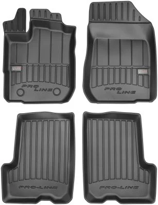 Gulvmatter Dacia Logan II MCV (2014-) – 3D Premium med sidekant | Frogum