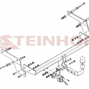 Tilhengerfeste Dacia Sandero Stepway (2017-) – fastmontert | Steinhof