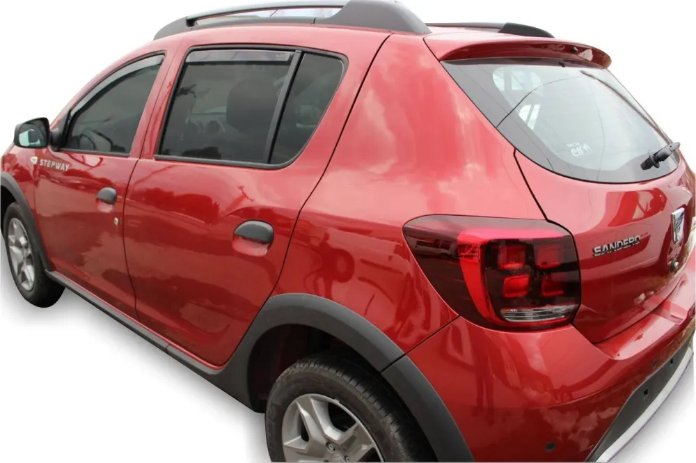 Vindavviser Dacia Sandero I / Sandero StepwayI – PMMA Plexi | Heko