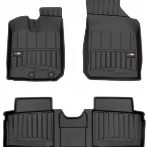 Gulvmatter Dacia Spring (2021-) – 3D Premium med sidekant | Frogum