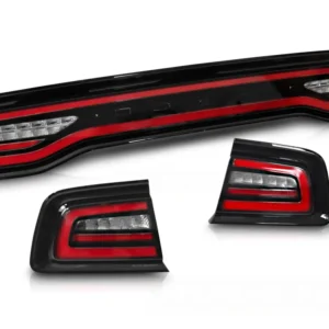 Baklykter Dodge Charger 2011–2014, Led, dynamiske blinklys – LDD001