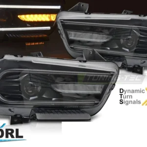 Baklykter Dodge Charger (2011–2015) LED Svart - LPDO34