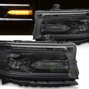Frontlykter Dodge Charger (2014–2023) LED Svart - LPDO33