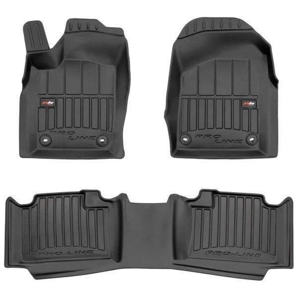 Gulvmatter Dodge Durango III (2010-) – 3D Premium med sidekant | Frogum
