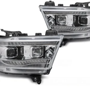 Baklykter Dodge Ram (2019–2022) LED Tube Sekvensiell Svart - LPDO26
