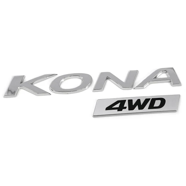 Emblem Hyundai Kona 4WD Chrome | Vag