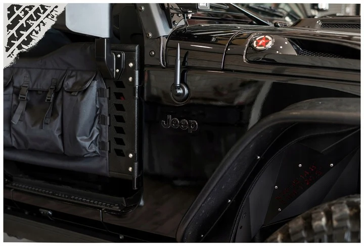 Emblem Jeep Sidemblem Wrangler Black | Ventshield