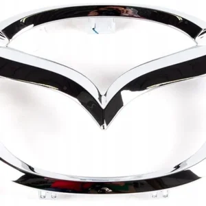 Emblem Mazda Chrome