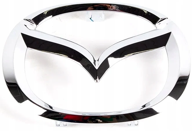 Emblem Mazda Chrome