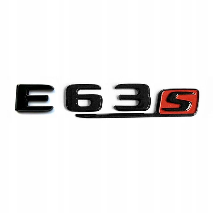 Emblem Mercedes E63S Sport Black Edition