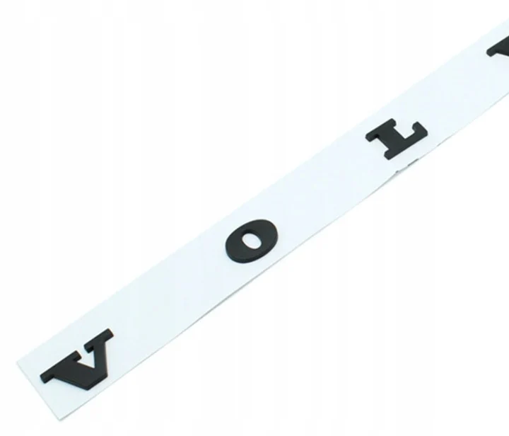 Emblem Volvo bokstaver Black Matt Edition Sport