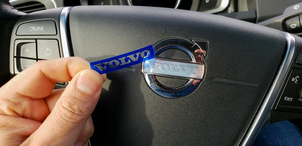 Emblem Volvo ratt