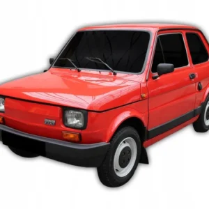 Vindavviser Fiat 126P EL 1998 → sett 2 stk. – PMMA Plexi | Heko