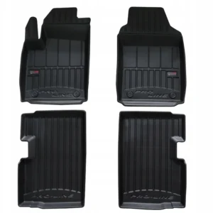 Gulvmatter Fiat 500 (2007-) – 3D Premium med sidekant | Frogum