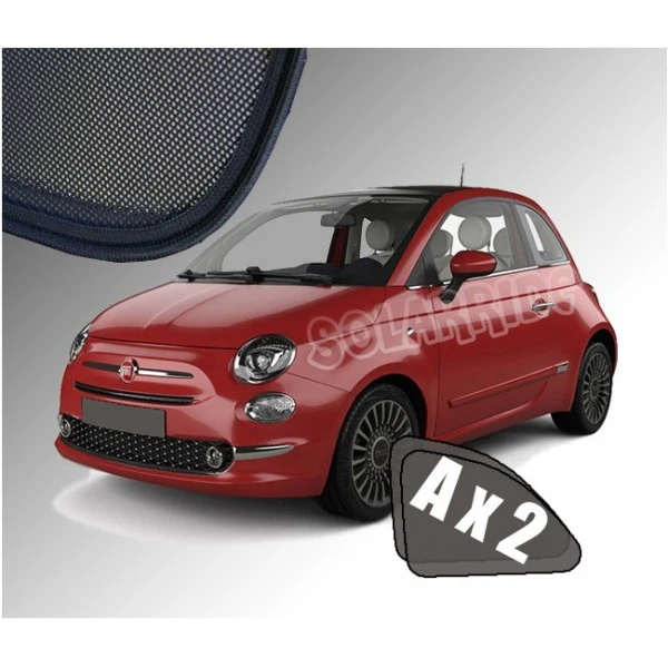 Solskjerm Fiat 500 (2007-) (2 stk)