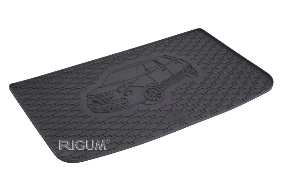 Bagasjeromsmatte Fiat 500L (2012-2022) – Luktfrie Gummi | Rigum
