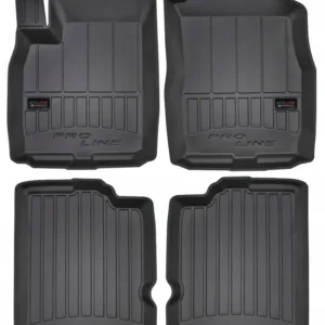 Gulvmatter Fiat 500L (2012-2022) – 3D Premium med sidekant | Frogum