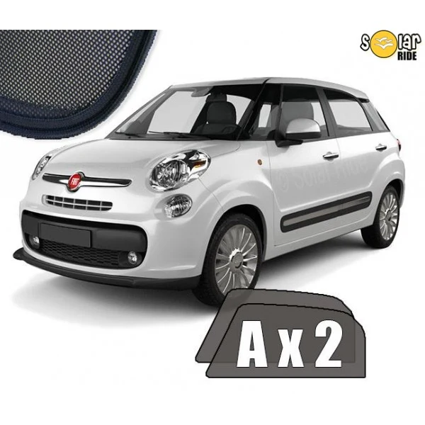 Solskjerm Fiat 500L (2012-2022) (2 stk)