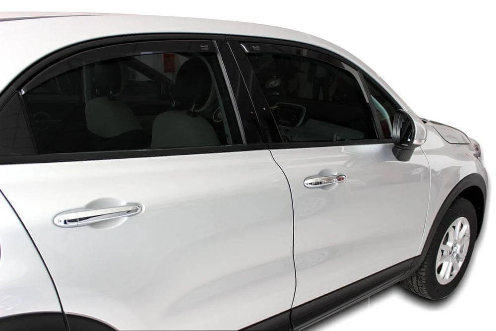 Vindavviser Fiat 500X (2014-2024) – PMMA Plexi | Heko