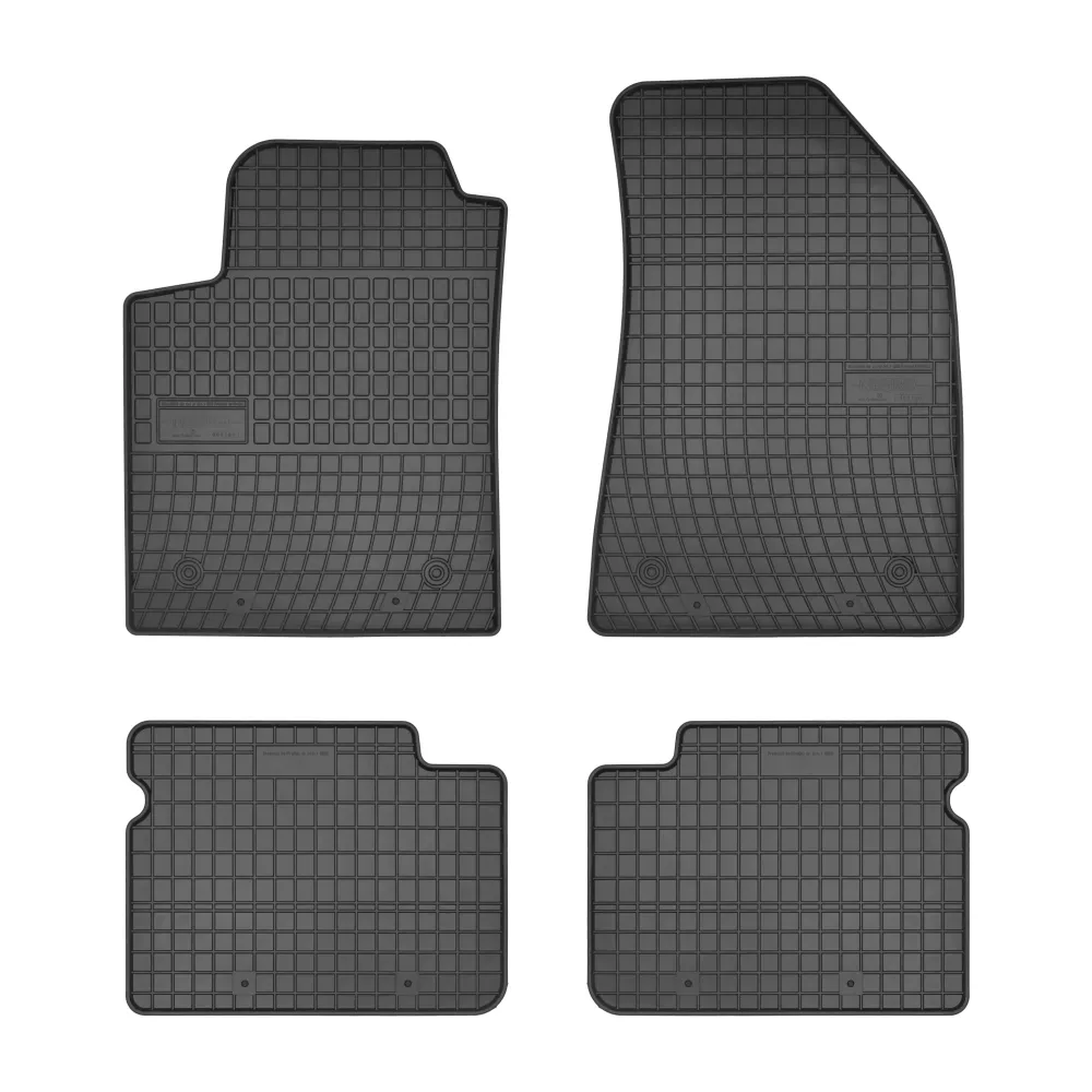 Gulvmatter Fiat Bravo II (2007-2014) – med sidekant på 1 cm | Frogum