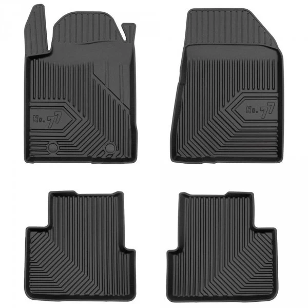 Gulvmatter Fiat Bravo (2007-2014) – 3D Premium med sidekant | Frogum